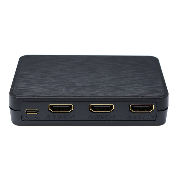 HDMI 2.1 8K Splitter 1in 2out 8K@60Hz 4K@120Hz ，auto downscaling，48Gbps