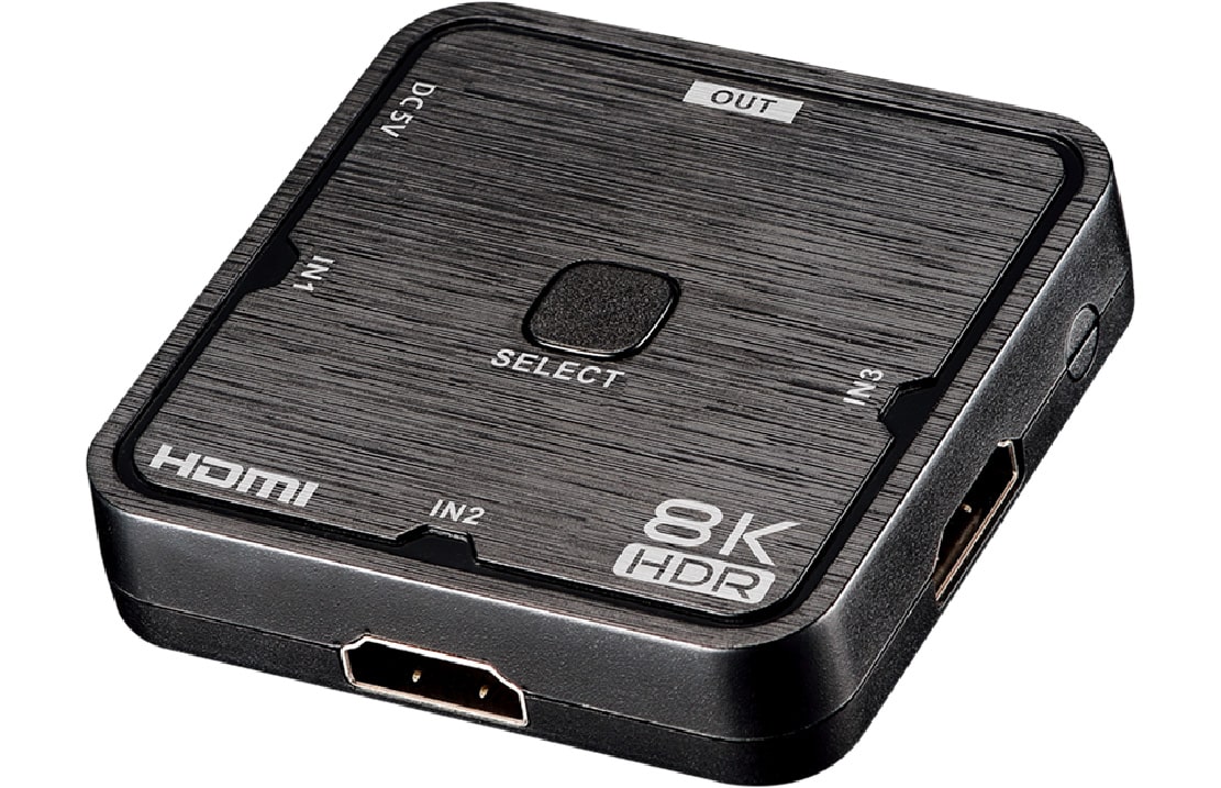 HD2-314X | HDMI 2.1 (8K) switch - 3 inputs 1 output