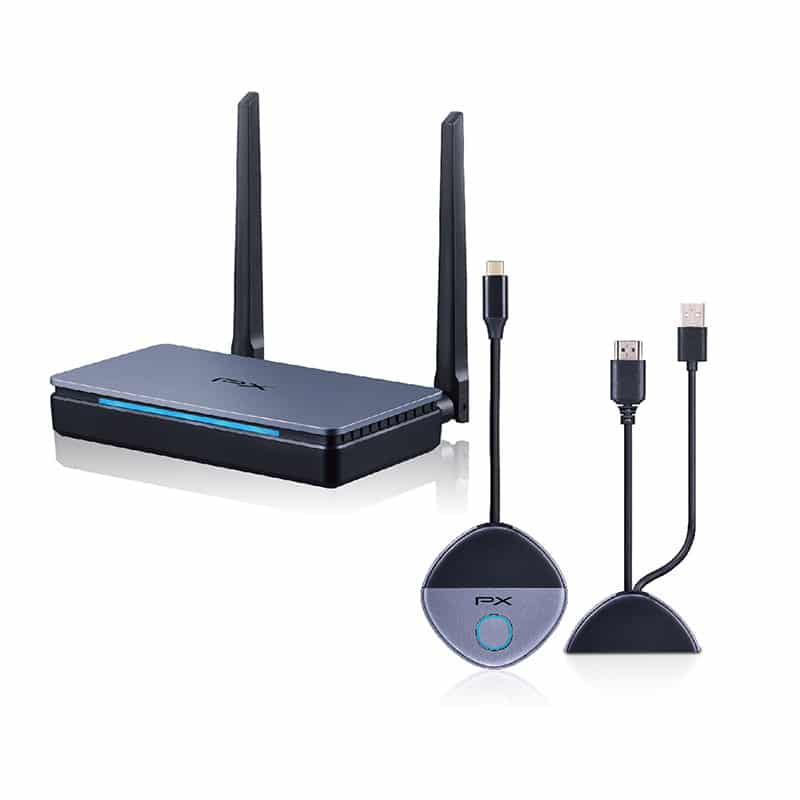 WTR-5600C | HDMI & USB-C 2 IN 1 1080P HDMI transmitter and receiver - 100 ft Range, Best wireless presentation system